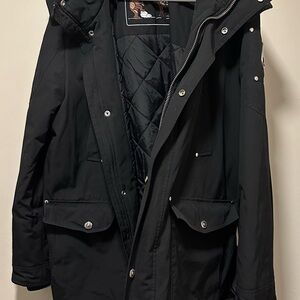 Moose Knuckles Black Parka